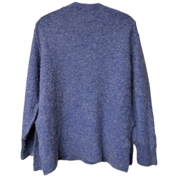 Wilfred Free Relaxed Fit V-Neck Alpaca Blend Sweater with Vented Sides Size S - Picture 2 of 14